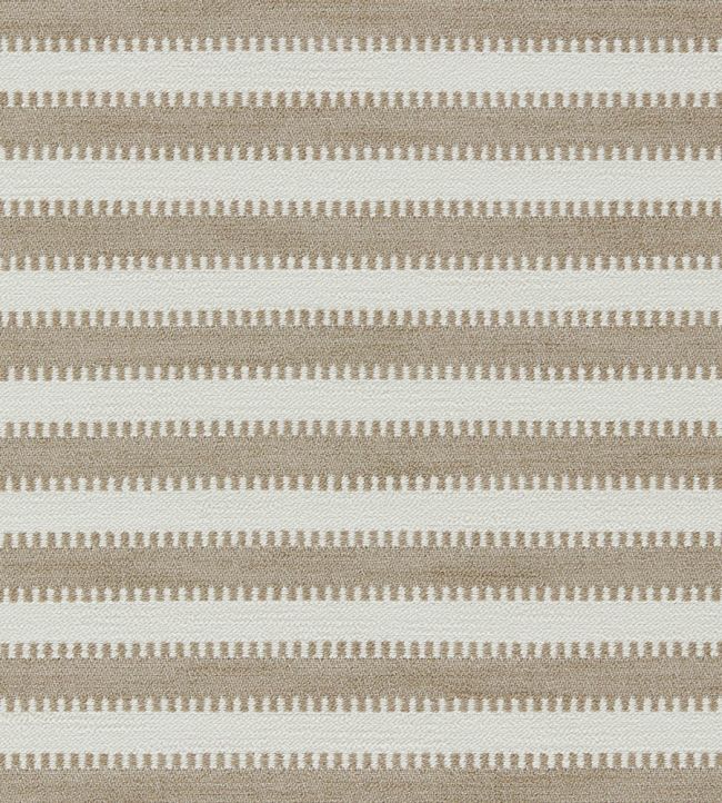 Ocala Stripe Fabric by Harlequin Taupe/Chalk
