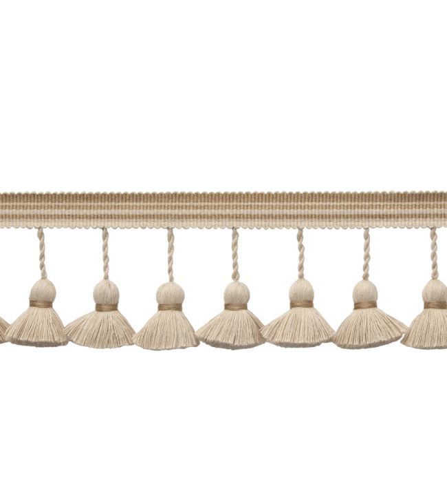 Oceanside Tassel Fringe Trimming by Samuel & Sons Sand