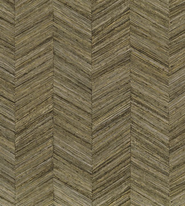 Ocotea Wallpaper by Casamance Kaki