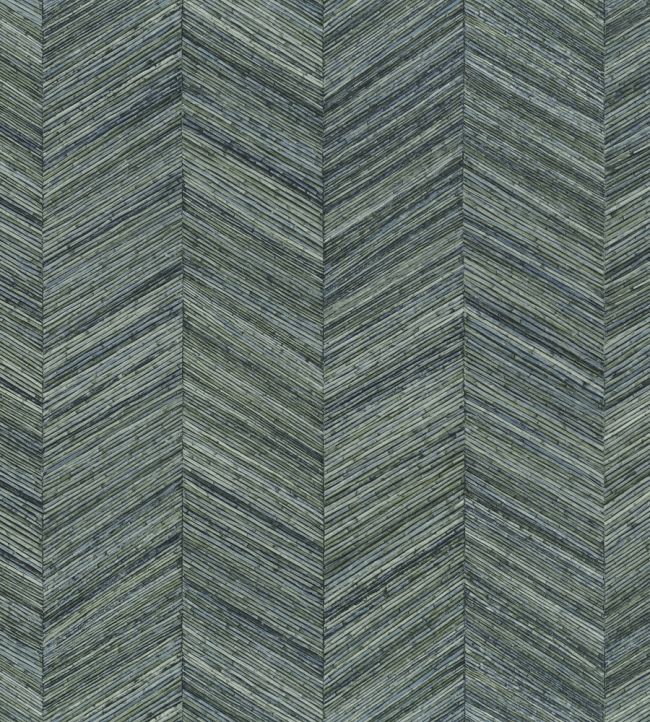 Ocotea Wallpaper by Casamance Vert Imperial