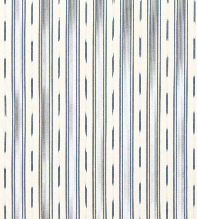 Odeshia Stripe Fabric by Thibaut Navy