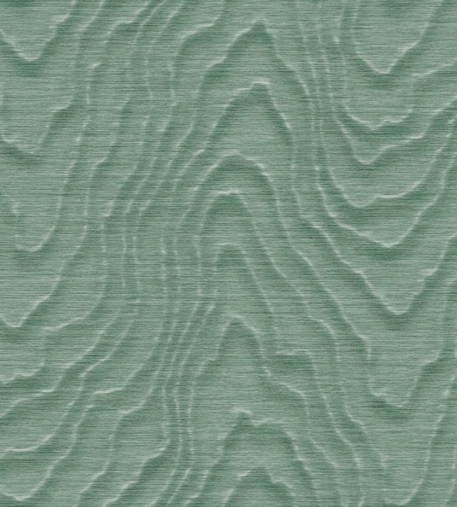 Odette Wallpaper by Armani Casa Green
