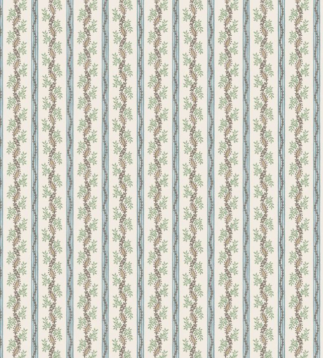 Odile Fabric by Nina Campbell Blue/Green