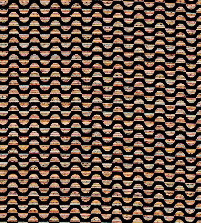 Olav Fabric by Clarke & Clarke Charcoal/Multi