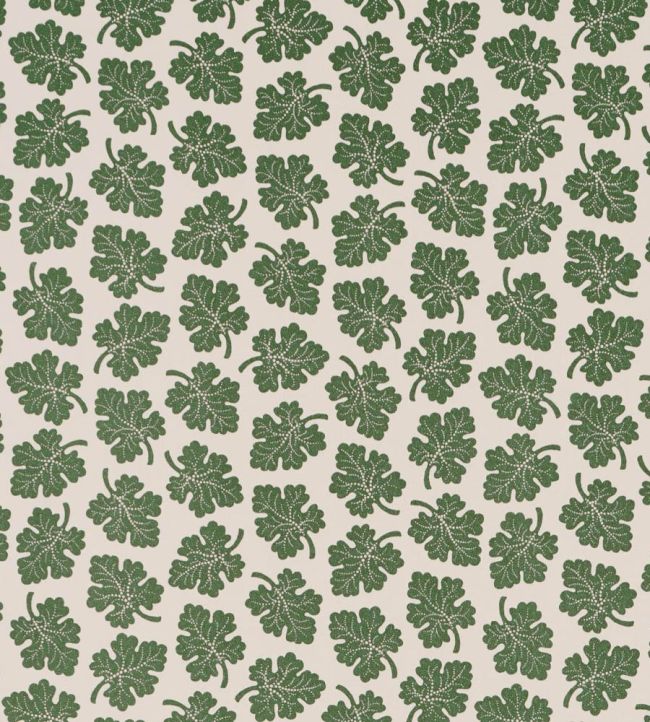 Olive Wallpaper by Schumacher Green