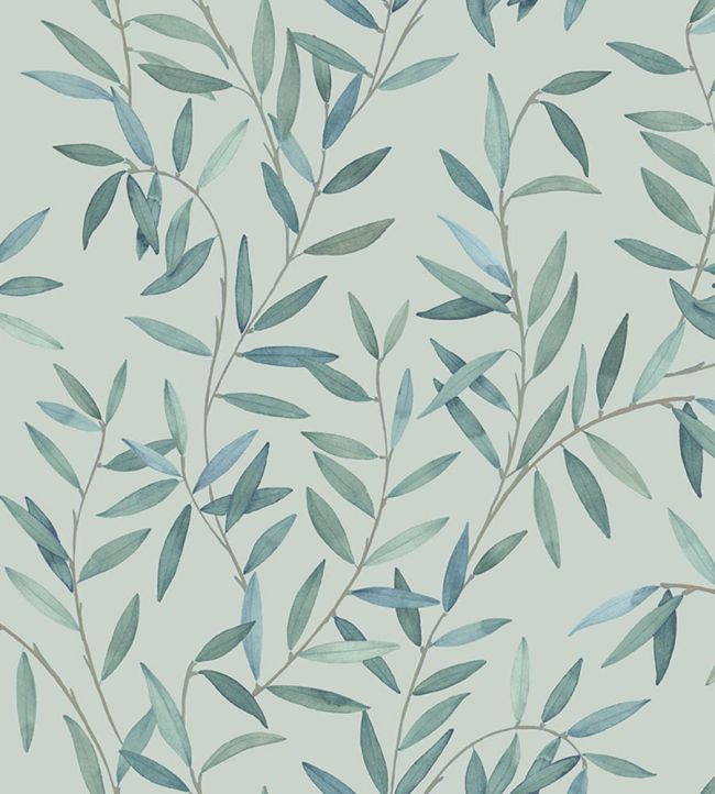 Oliveraie Wallpaper by Jannelli&Volpi Blue