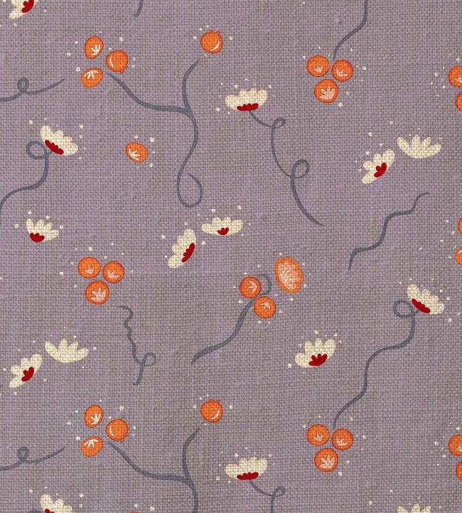 Olivia Fabric by Ottoline Lilac