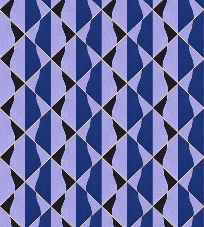 Onde Wallpaper by MINDTHEGAP Blu