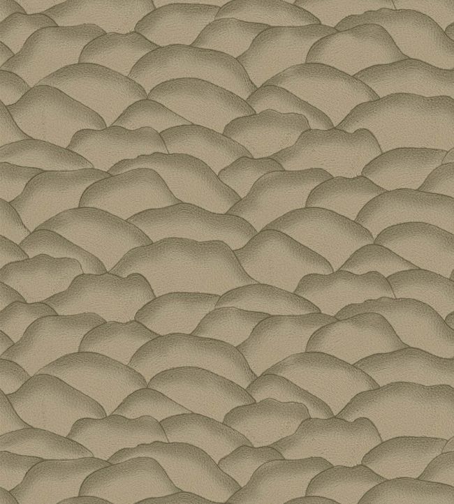 Ondula Wallpaper by Casamance Kaki