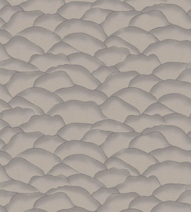 Ondula Wallpaper by Casamance Pierre Bleue