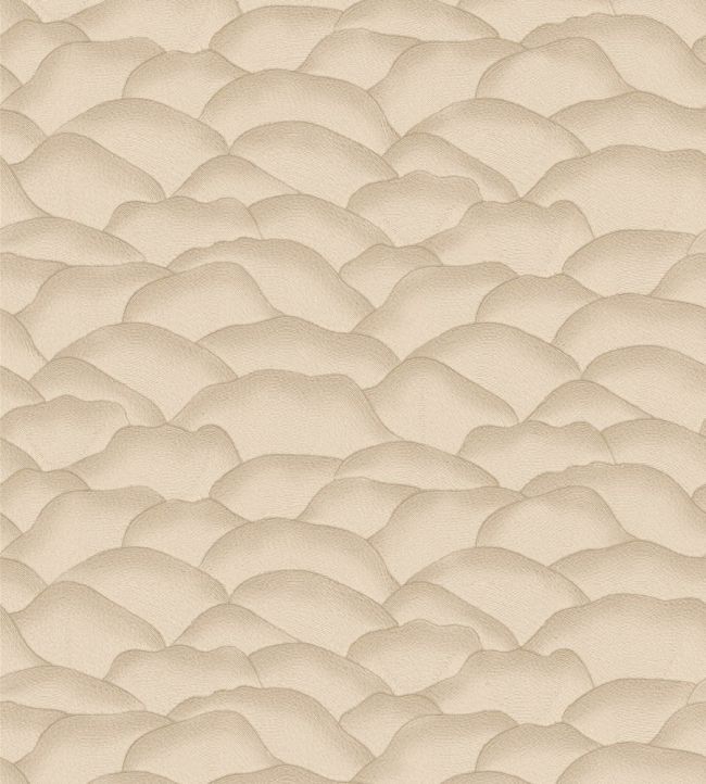 Ondula Wallpaper by Casamance Sable