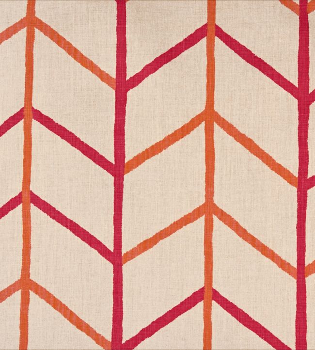 One Way Fabric by Christopher Farr Cloth Hot Pink