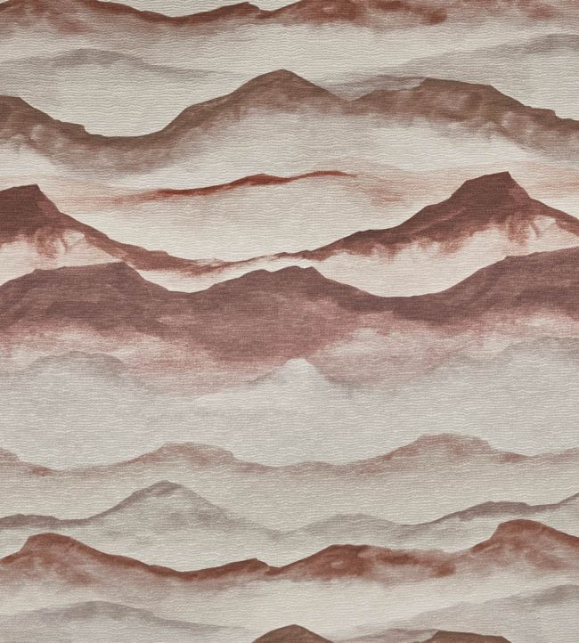 Ophelia Fabric by Prestigious Textiles Coral