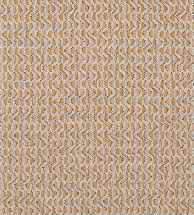Ophelia Fabric by Vanderhurd Sand & Coral/Natural