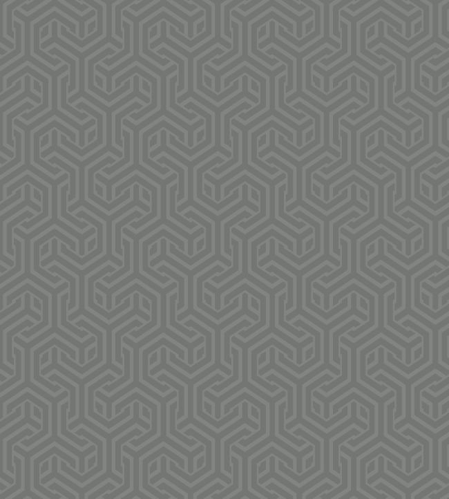 Opus Wallpaper by Arley House Charcoal