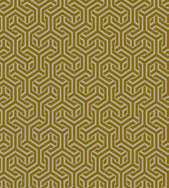 Opus Fabric by Arley House Pale / Gold