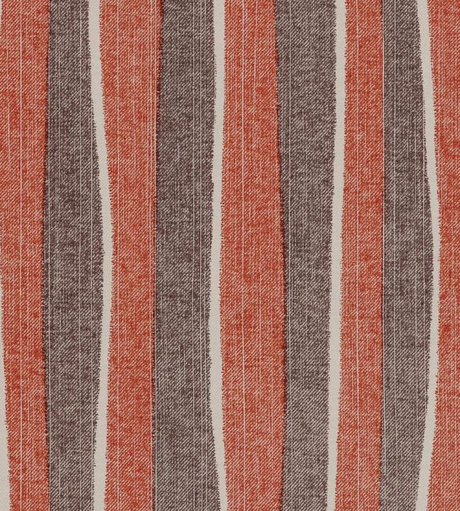 Orchard Stripe Fabric by Fermoie Cherry