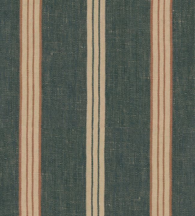 Oregon Stripes Fabric by MINDTHEGAP Washed Blue