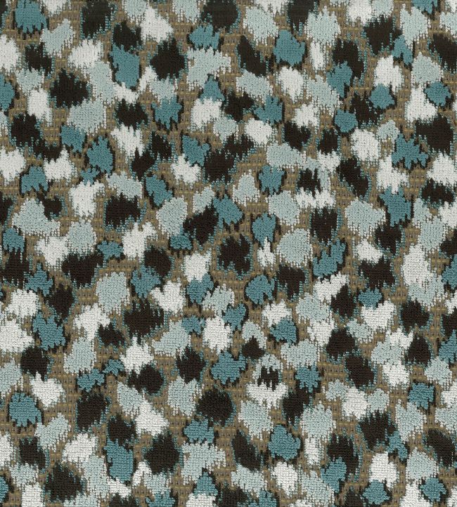 Orford Fabric by Nina Campbell Topaz/Chocolate