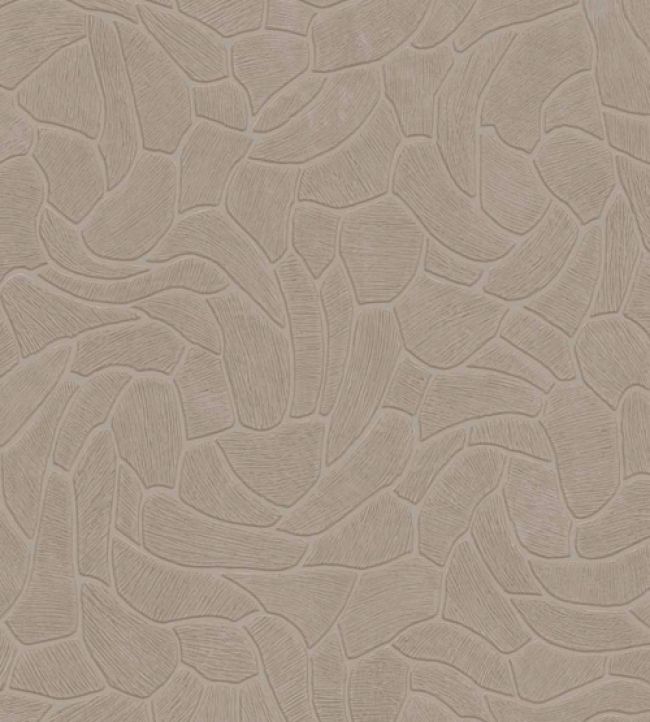 Opal Wallpaper by Eijffinger Taupe