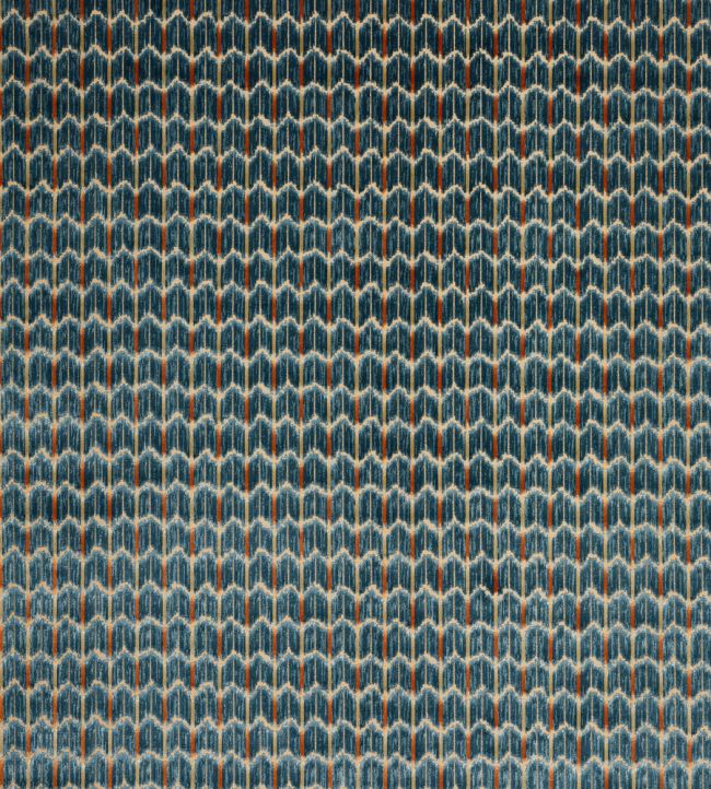 Orion Fabric by Jane Churchill Blue