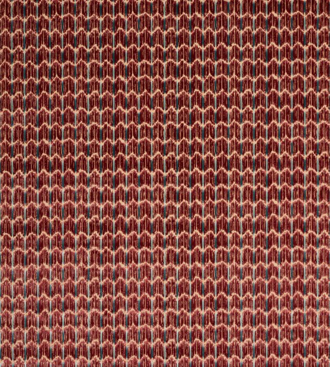 Orion Fabric by Jane Churchill Red