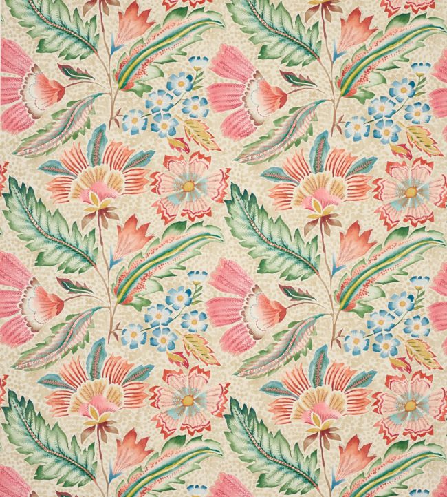 Orla Fabric by Jane Churchill Red