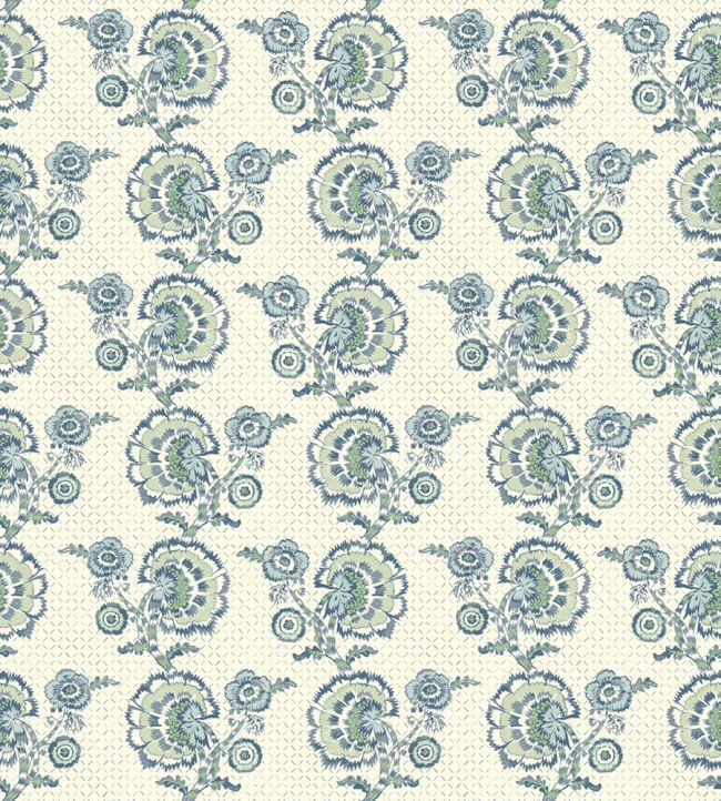 Orleans Wallpaper by DADO 02 Blue and Green