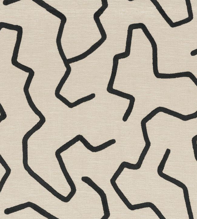 Orma Fabric by Camengo Carbone