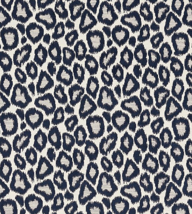Ortega Fabric by Clarke & Clarke Ink