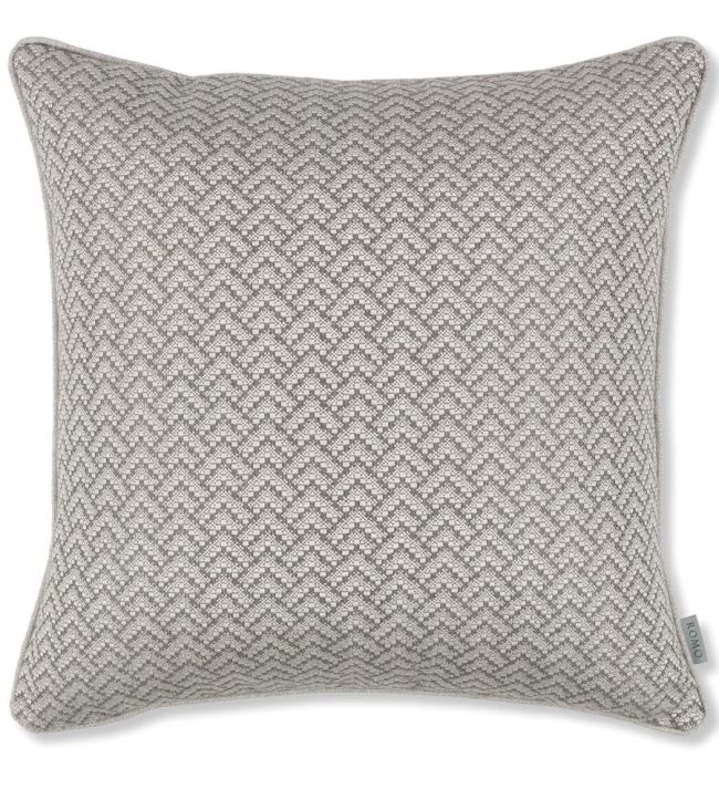 Ortico Cushion 55 x 55cm by Romo Gravel