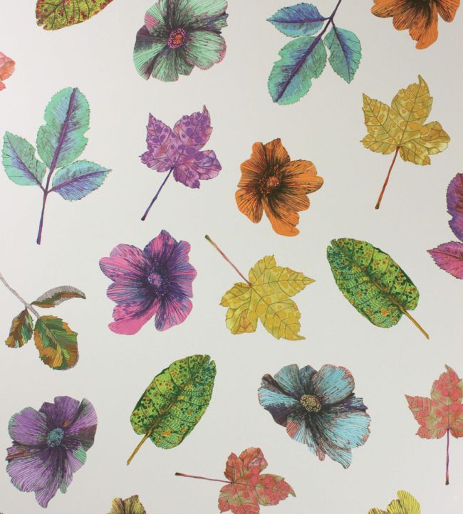 Woodland Wallpaper by Osborne & Little Muti / Ivory