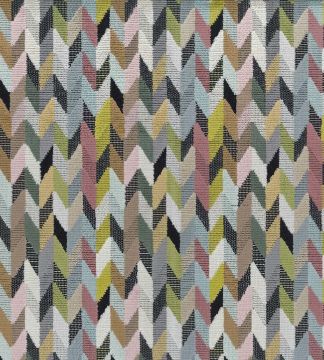 Felicia Fabric by Osborne & Little Pink/Chartreuse