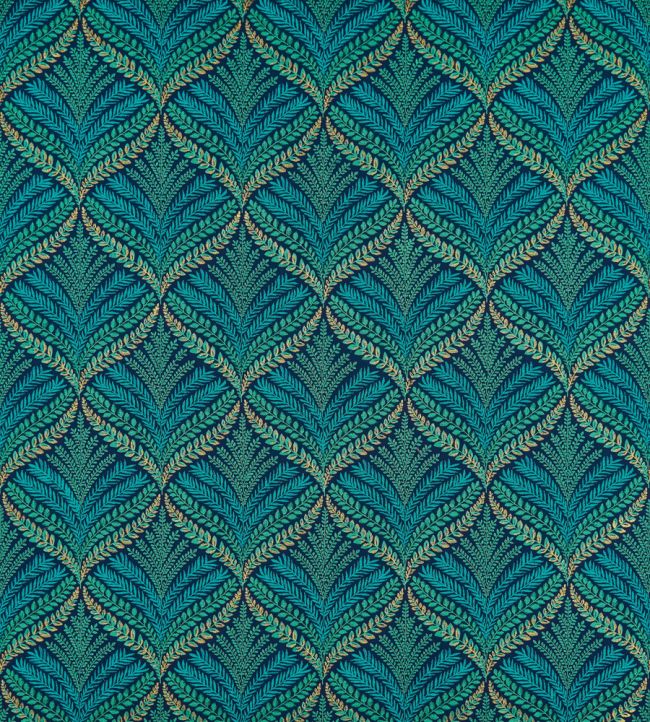 Sotherton Fabric by Osborne & Little Teal