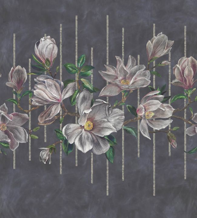 Magnolia Frieze Mural by Osborne & Little 1