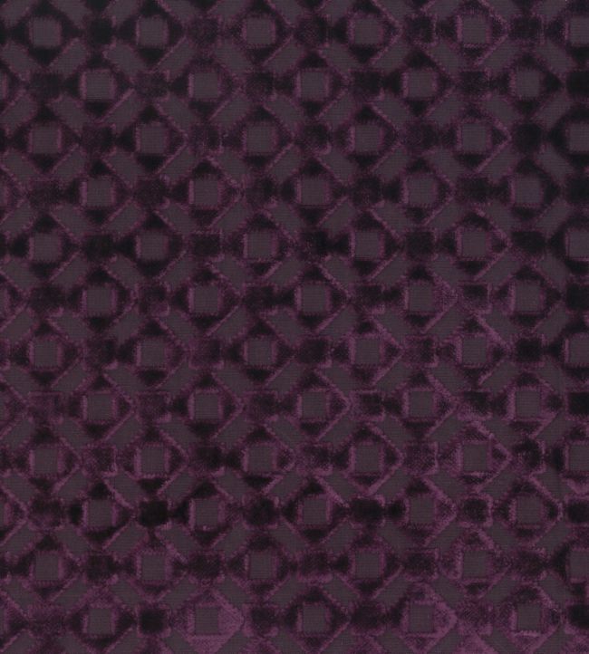 Mannar Fabric by Osborne & Little Aubergine