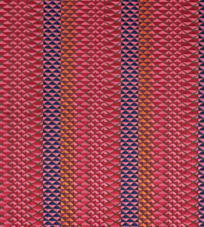 Smokey Fabric by Osborne & Little Hot Pink