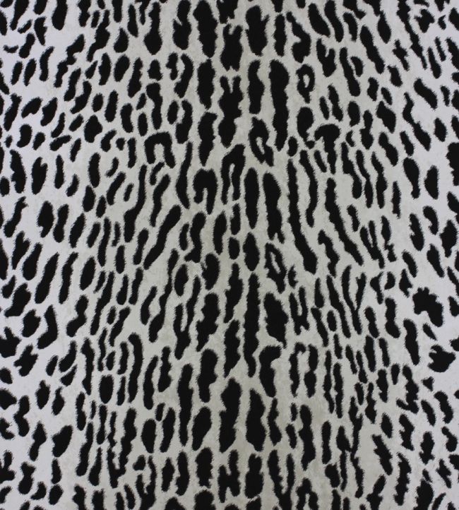 Pantanal Wallpaper by Osborne & Little Metallic Gilver/Black