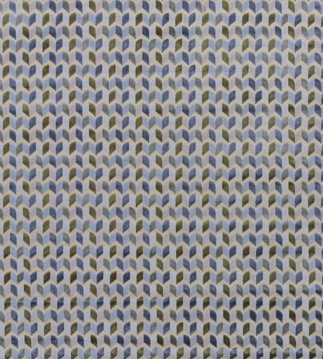 Basie Fabric by Osborne & Little Blue