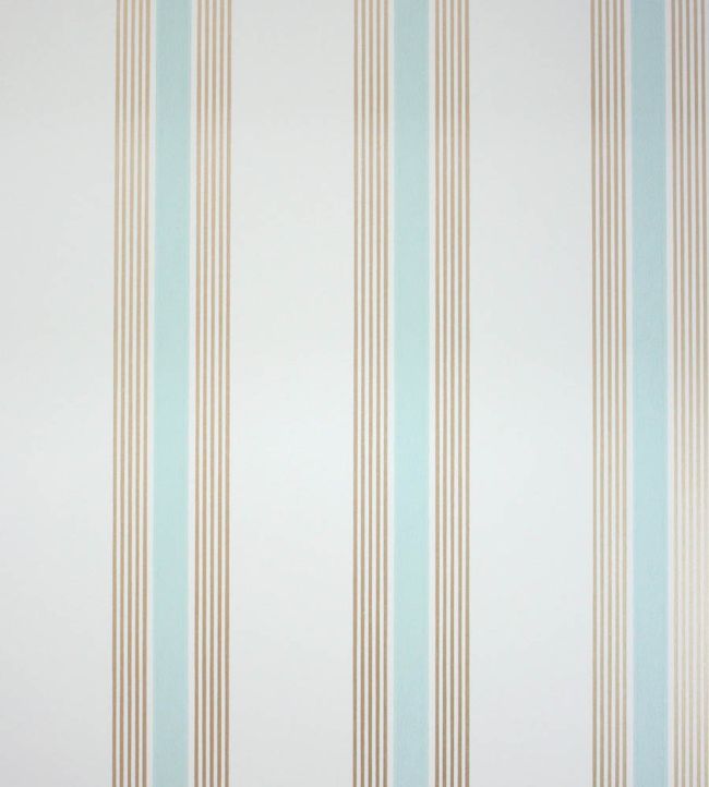 Grosvenor Wallpaper by Osborne & Little Pale Duck Egg/Gilver