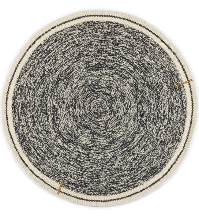 Elitis Oscar rug Black and white TA-131-82-08 Black and white