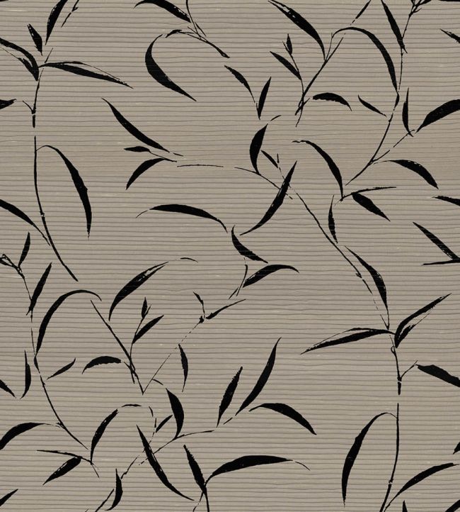 Otello Wallpaper by Armani Casa Beige/Black