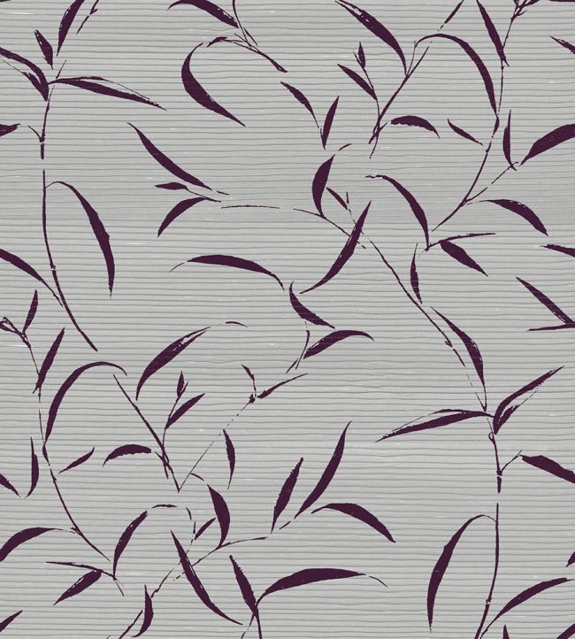 Otello Wallpaper by Armani Casa Purple