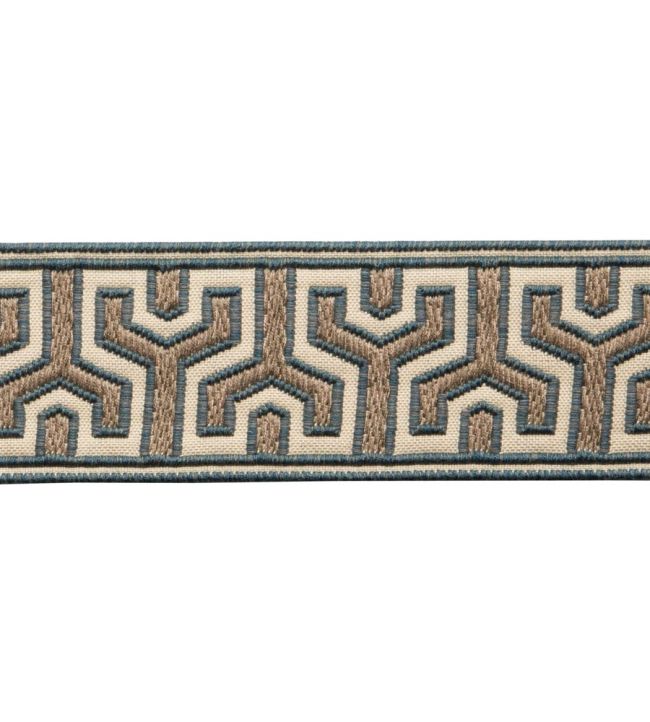 Otero Embroidered Border Trimming by Samuel & Sons Horizon
