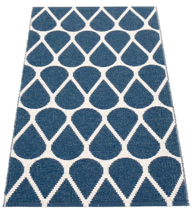 Pappelina Otis rug Ocean Blue/Vanilla OT3F714 Ocean Blue/Vanilla
