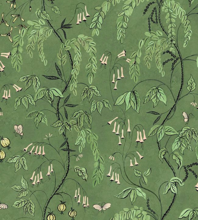 Ottilia Wallpaper by Sandberg Green