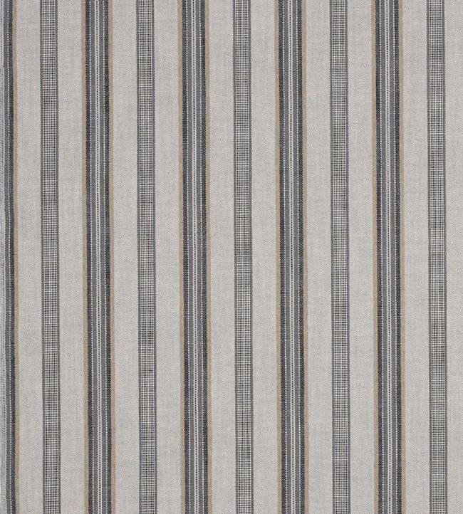 Otto Stripe Fabric by Jane Churchill Charcoal