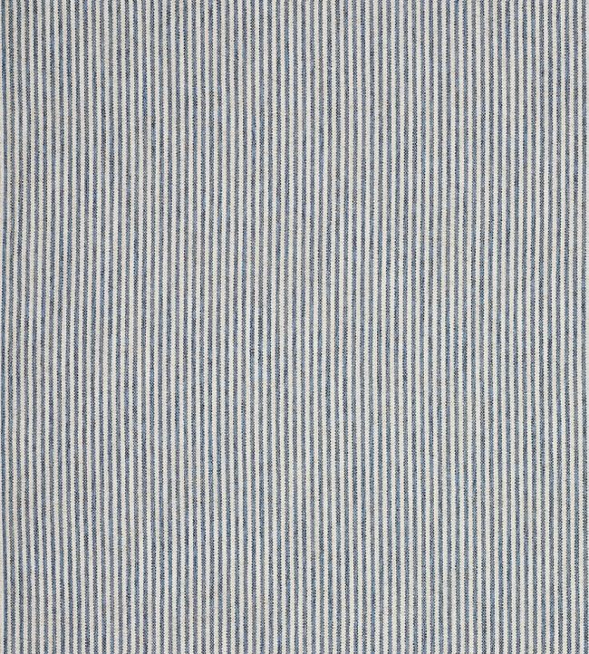 Otto Ticking Stripe Fabric by Jane Churchill Blue