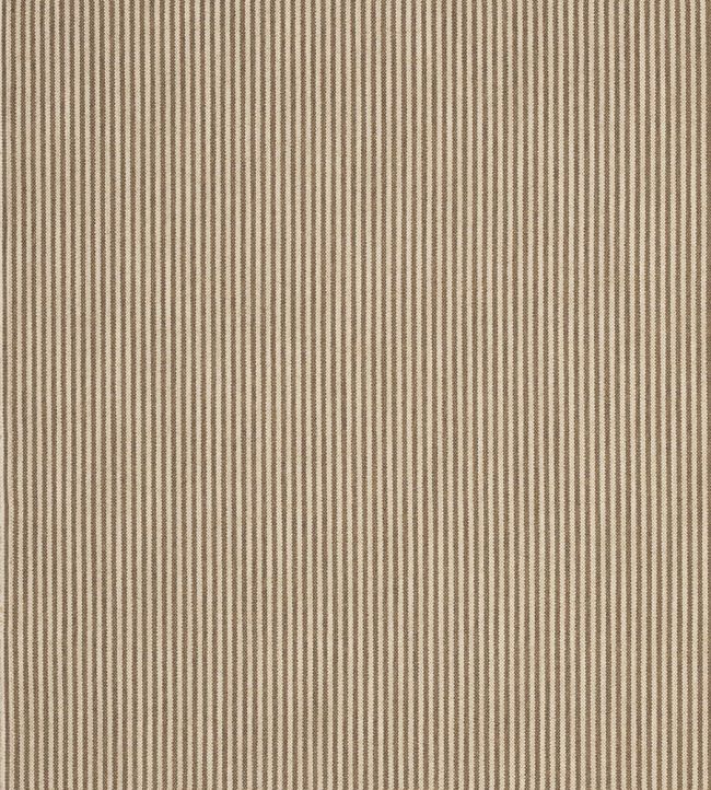 Otto Ticking Stripe Fabric by Jane Churchill Taupe