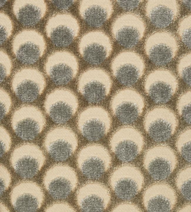 Ottoman Spot Fabric by Liberty Pewter